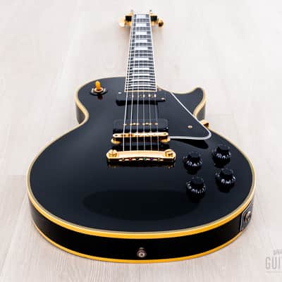 1994 Gibson Historic Les Paul Custom 1954 Reissue LPB4 Ebony, Near-Mint w/ Hangtags, Case image 10