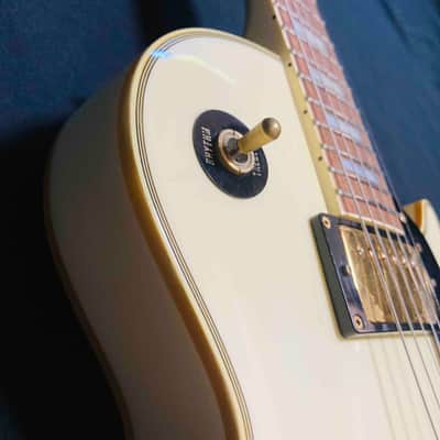 Greco EGC-550 John Sykes  Limited Model 1990 Vintage White Mint Collection MIJ image 5