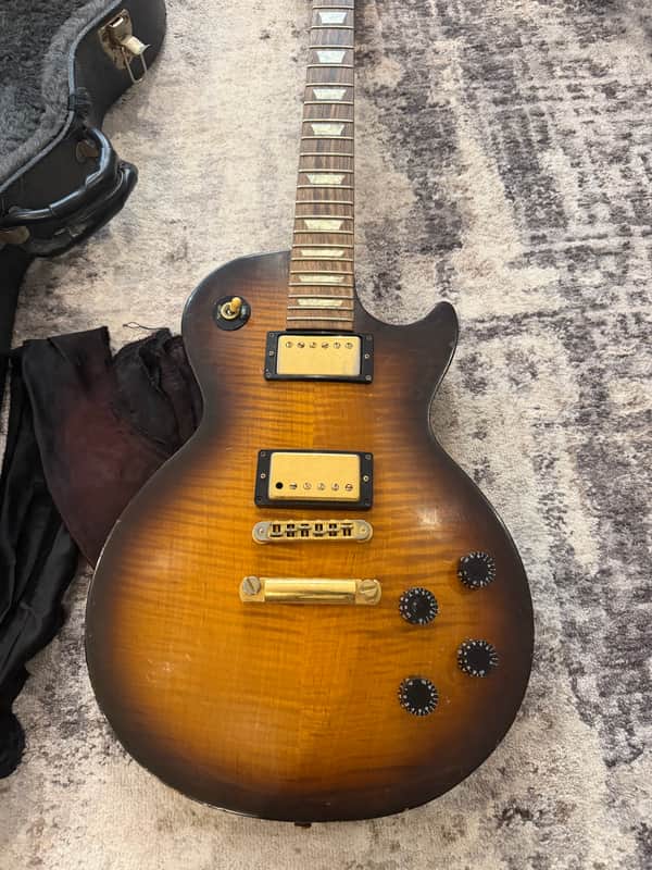 2003 Gibson Les Paul Studio Electric Guitar Sunburst Maple Rosewood w/ Case image 1