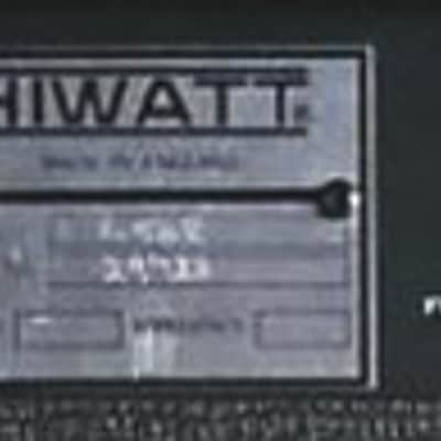 Hiwatt LEAD 50R 1980-1990 image 5