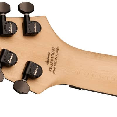 Jackson Pro Plus Signature Chris Broderick Soloist 7 Electric Guitar. Ebony Fingerboard, Transparent Black image 6