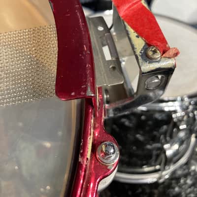 Tommy Lee's Motley Crue "Girls, Girls, Girls" Tour Pearl Free Floating Snare Drum. SIGNED! image 25