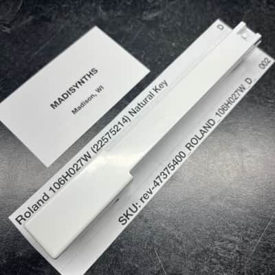 ORIGINAL Roland Replacement Weighted D Key (106H027W) for D-50, JX-8P, JX-10, Juno-2, etc (SK-361 keybeds)