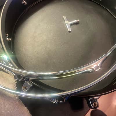 Pearl Steel Picallo Snare Drum 2015 - Matte Black image 2