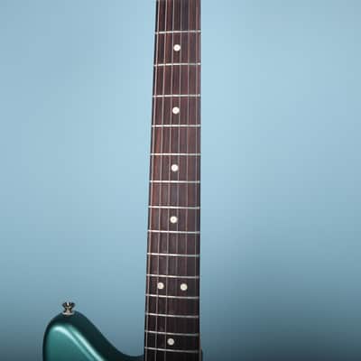 Fender American Professional Classic Jazzmaster Metallic Teal Electric Guitar image 4