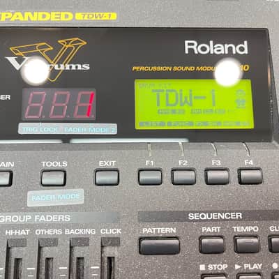 Roland TD-10 V-Drum Percussion Sound Module TDW-1 Expansion Card image 2
