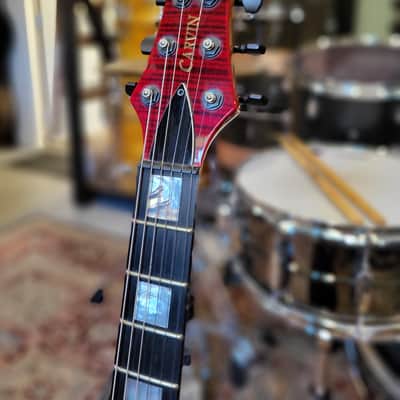 Carvin CT6 Electric Guitar - Deep Red W/ HSC (C016-44) image 3