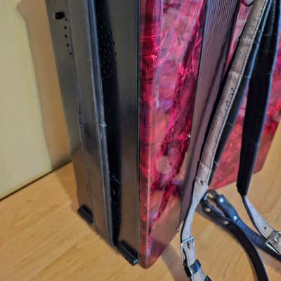 Weltmeister Serino Piano Accordion 120 Bass Made in Germany Buttons Straps Vintage image 8