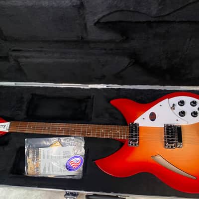NEW! Rickenbacker 330 Fire Glo FG Fireglo - Semi Hollow Electric Guitar - Authorized Dealer - 7.65 lbs - G07726 image 10