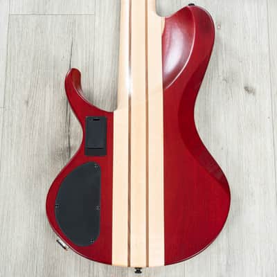 Ibanez BTB866SC BTB Bass Workshop 6-String Bass, Rosewood, Weathered Black image 4