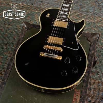1990 Orville by Gibson LPC Black Beauty Made in Japan, USA PAF Humbuckers image 7