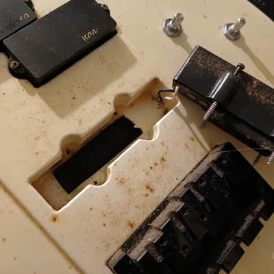 1989 Kramer Japan 4-String Ripley-Style Bass (White) image 24