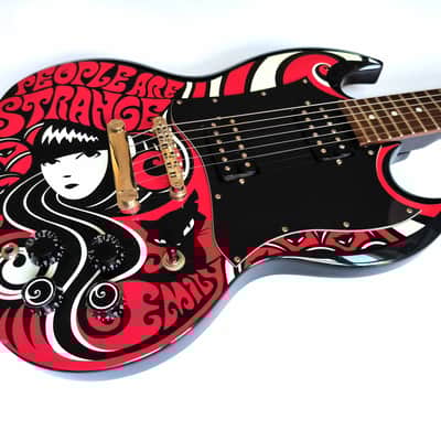 Rare! Epiphone SG Emily The Strange G-310 '2010 w/original | Reverb