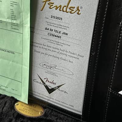 2025 Fender Telecaster 1959 Relic 2,9kg Light Handwound Texas Specials image 6
