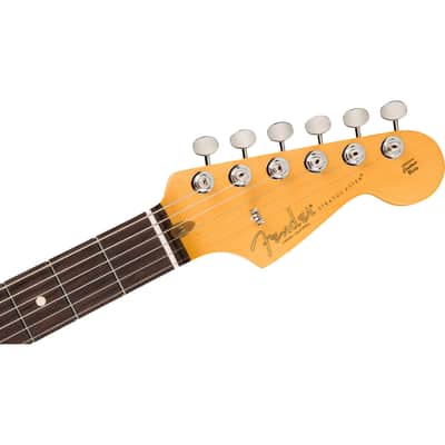 Fender American Professional Classic Stratocaster Rosewood Fingerboard - Faded Sherwood Green Metallic image 6