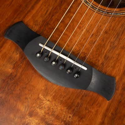 2022 Taylor Builder's Edition K24ce V-Class - Kona Burst | USA All Solid Grand Auditorium Acoustic Guitar Koa Beveled Armrest Cutaway ES-2 Pickup Paua Abalone Purfling | OHSC image 21