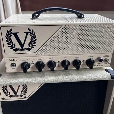 Victory Amps V40 The Duchess Compact Series 42-Watt Guitar Heads 2010 - White & Duchess Cab image 2