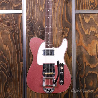 Fender Custom Shop Limited Edition CuNiFe Telecaster Custom Journeyman Relic Aged Champagne Metallic image 2