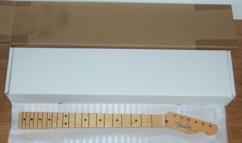 Fender® Japan Traditional II 50`s Tele Maple Neck~21 Frets~9.5" Radius~"U" Profile~New image 1