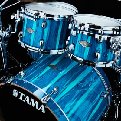 Tama MBS52RZS-SKA Starclassic Performer Shell Kit 5 pcs - Sky Blue Aurora/Chrome HW image 17