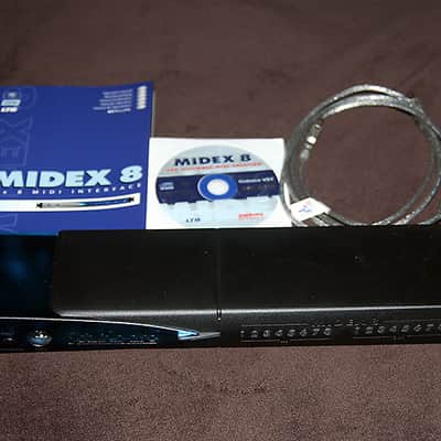 Steinberg MIDEX 8 MIDI Interface - 128 channels - 8 In 8 Out with Usb cable image 1