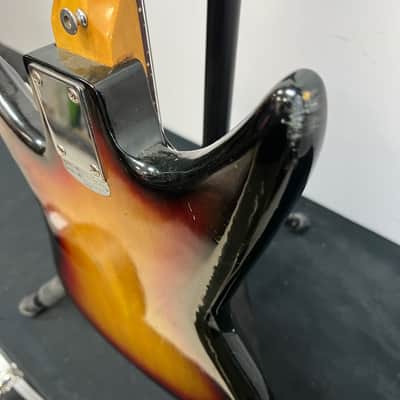 Vintage Silvertone Model 759 1437 Teisco 1960's Sunburst Electric Guitar Made in Japan Guitar image 25