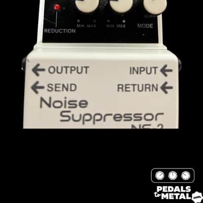 Boss NS-2 Noise Suppressor (Silver Label) 1989 - Present - White X14154 image 2
