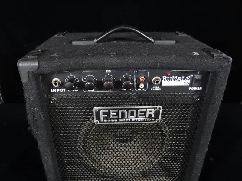 Fender Rumble 15 15-Watt 1x8" Bass Combo 2000s - Black image 1
