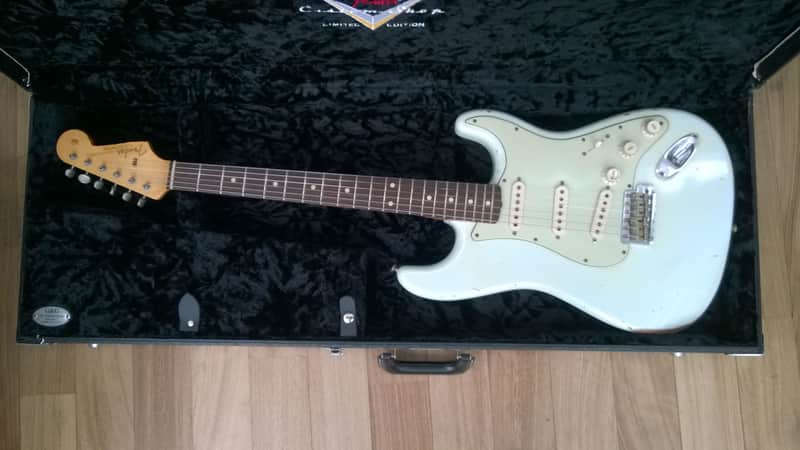 Fender Stratocaster Relic 62 John Cruz Masterbuilt Limited Edition Sonic Blue image 1