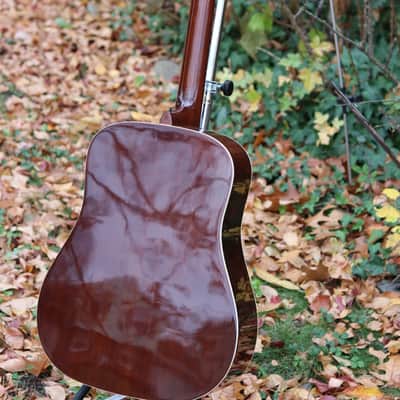 Guild Madeira A-12 acoustic 12 string guitar 1970's - natural image 10