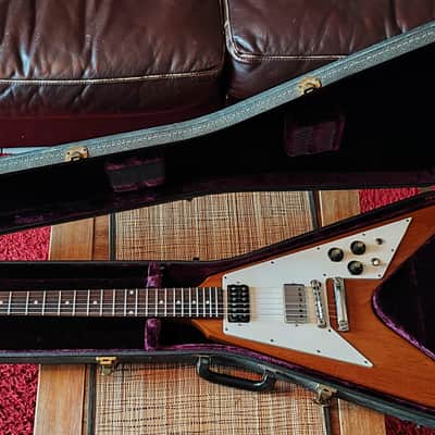 Vintage Gibson Flying V '75 natural finish image 1
