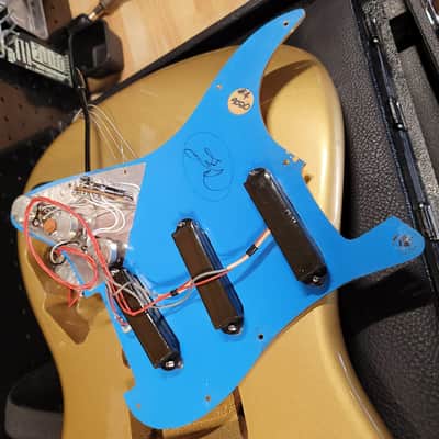 1986 Chandler San Fransisco S-Body T-Neck Super Strat Partscaster - Shoreline Gold - w/Case image 14