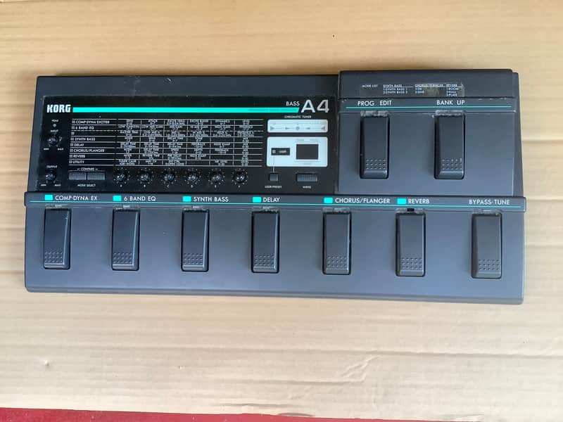 Korg A4 Vintage Bass synth multi effect for bass made in JAPAN rare Bass Version image 1