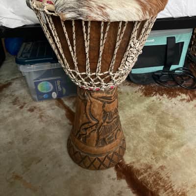 Original Goat skin Djembe imagen 3
