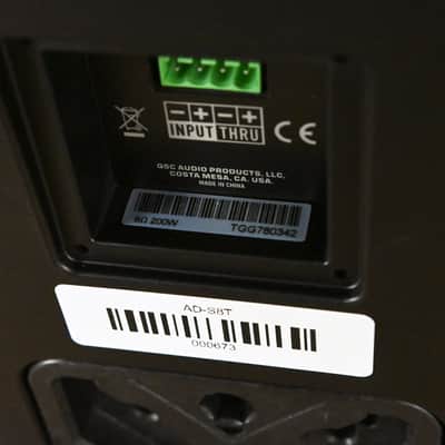 QSC AD-S8T AcousticDesign Series Surface-Mount Loudspeaker CG015C3 image 8