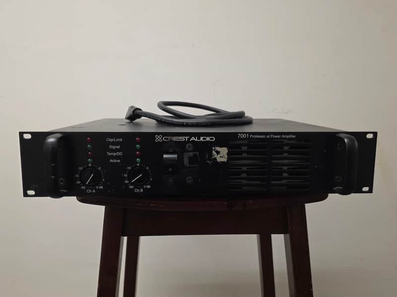 Crest Audio Crest Audio 7001 2-Channel Power Amplifier CG01HUL image 1