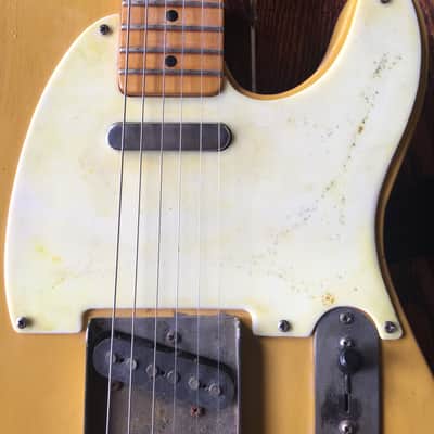 Relic Vintage Telecaster fit/ Lacquer Polished / Cream Relic image 1