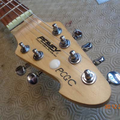 Wide neck electric guitar for big hands image 1