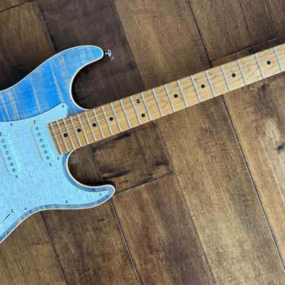 Suhr Standard Plus Trans Blue Denim Slate Roasted Maple Neck SSCII 90946 image 6