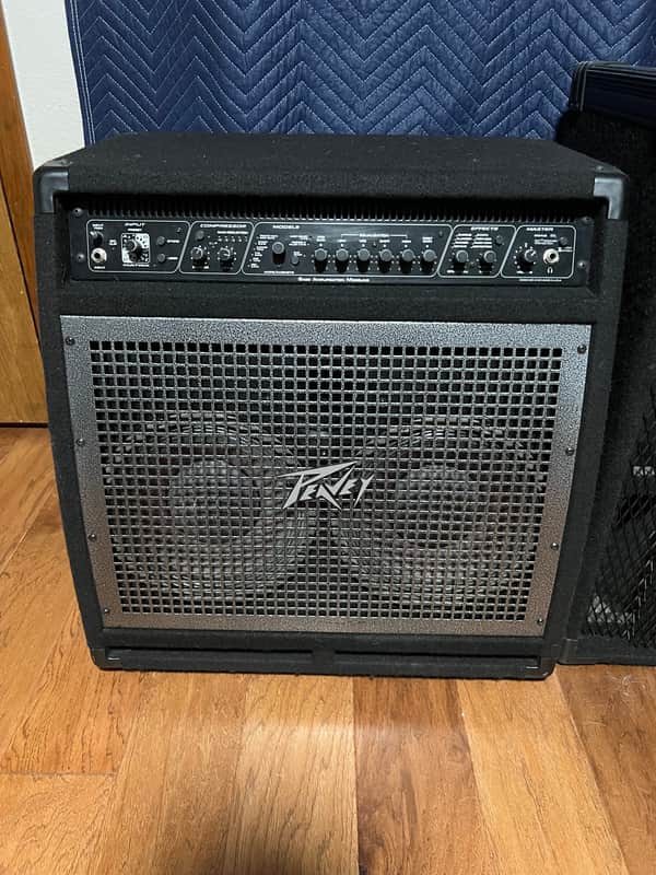 Peavey BAM 210 350-Watt 2x10" Modeling Bass Combo with Horn Tweeter 2000s - Black image 1