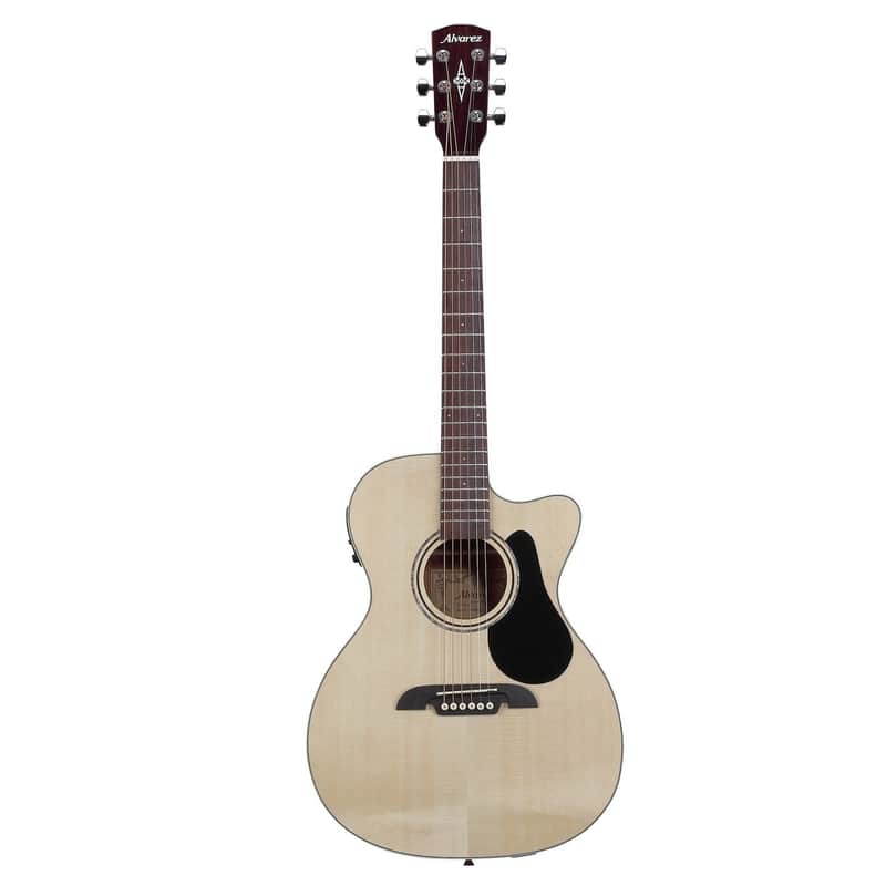 Alvarez RF26CE Regent OM/Folk Cutaway w/ Electronics Natural image 1