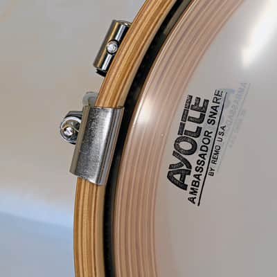 Ayotte 90's Multi-Ply 12" Custom Wood Hoop Snare MINT! Ray Era image 4