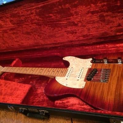 American Standard "Telecaster Partscaster" (1995-1998), Maple Fingerboard, Brown Tiger Stripe/Flame Top image 1