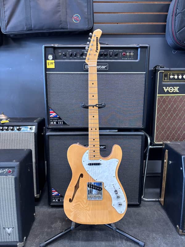 Fernandes Thinline Telecaster 1980s - Natural image 1