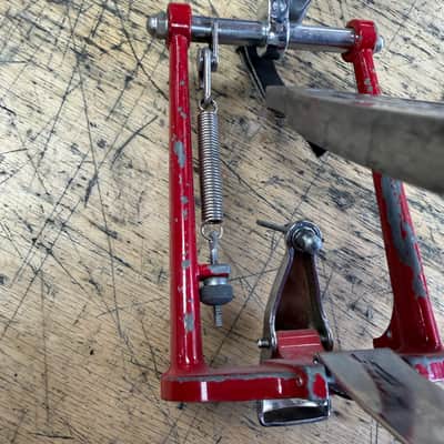 Vintage Ludwig Speed-Master Leather Strap Drive Single Bass Drum Pedal (1278-1311) image 10