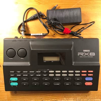Yamaha RX8 drum machine with power supply, cleaned, new internal battery