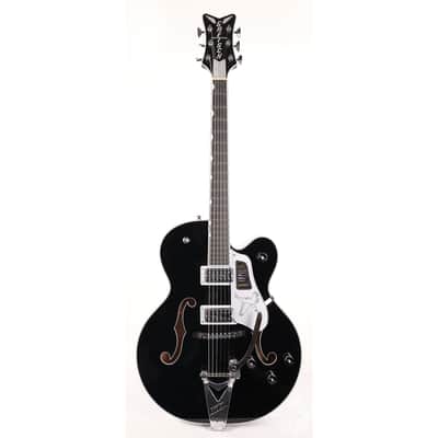 Gretsch Falcon Hollowbody with String-Thru Bigsby Black 2025 image 2