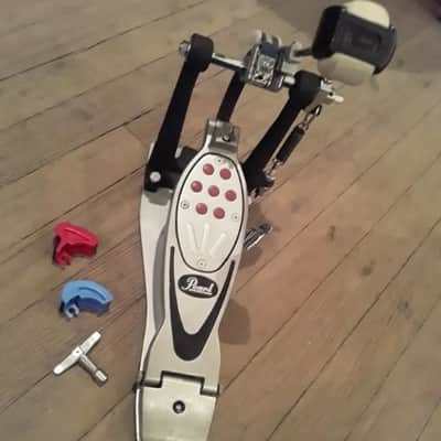 Pearl Powershifter "Eliminator" (Strap-Drive) Professional Level Bass Drum Pedal #1 with Extra Cams & Drum Key - Very Clean and Super Smooth image 3