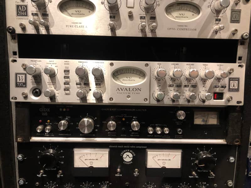 Avalon VT-737sp Tube Channel Strip 2010s - Silver image 1