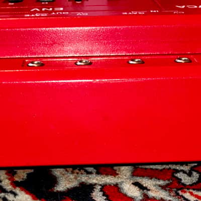 Roland SH-101 32-Key Monophonic Synthesizer 1982 - 1986 - RARE Red w/ Mod Grip image 12